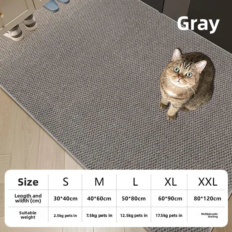 2026 1pc Cat Scratching Mat Sisal Like Wear Resistant Non Slip Stable For All Seasons Grinding Claw cat scratch